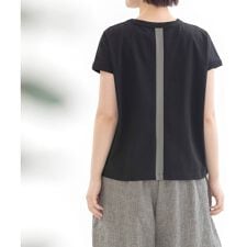 UVcut&coolバックラインフレンチスリーブTシャツ