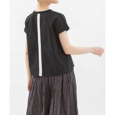 UVcut&coolバックラインフレンチスリーブTシャツ