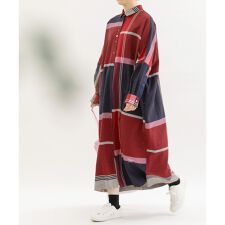 ノップドゥノッド(nop de nod)のCielリネンコットンビエラチェックワンピース