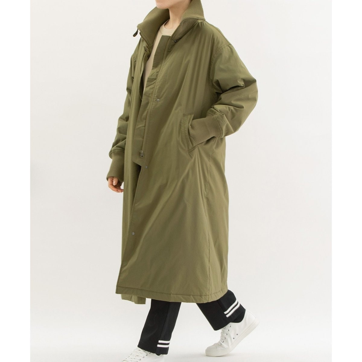 URBAN RESEARCH DOORS｜スタンドカラーミドルコート | Rakuten