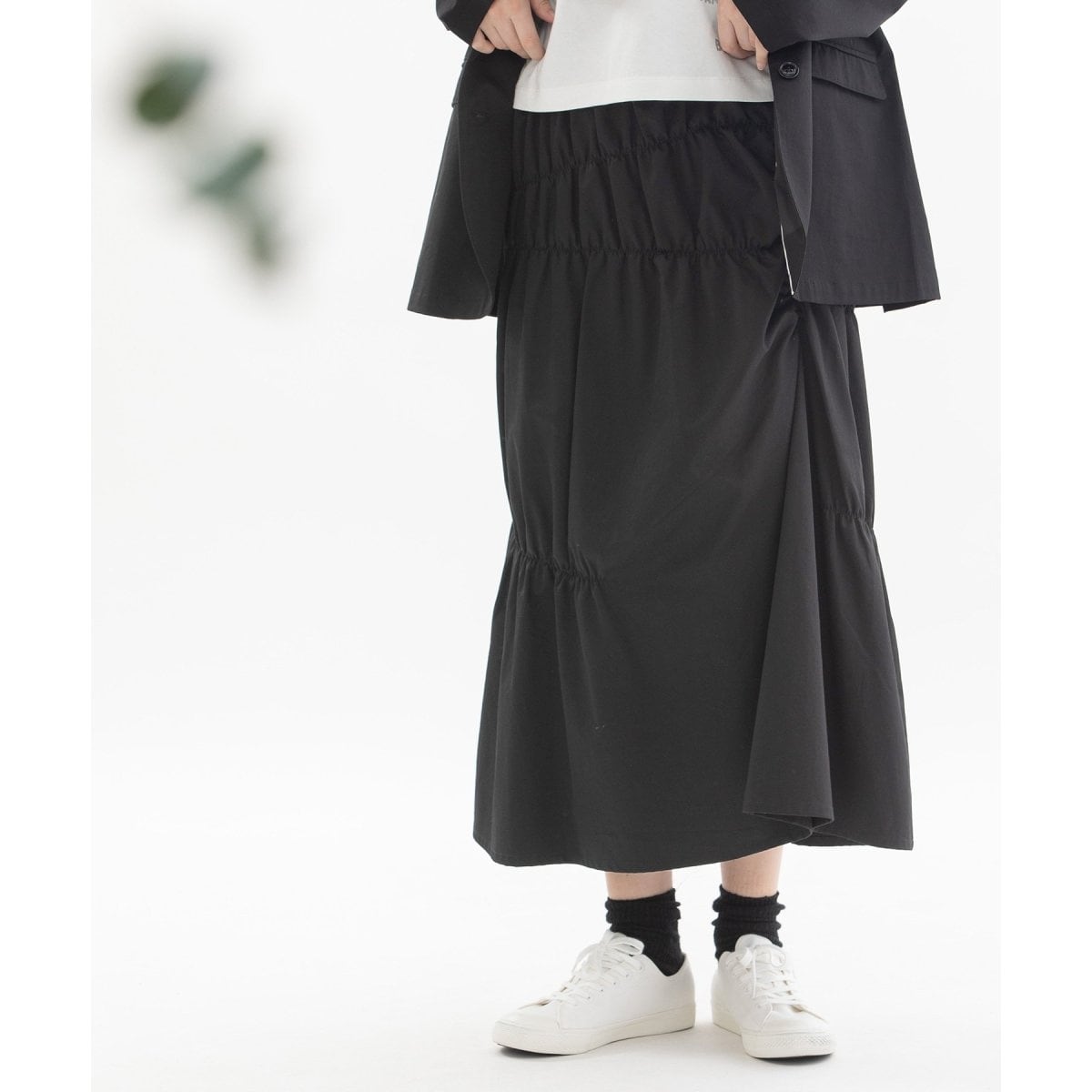 フィブリルツイルナロースカート | ドゥ アルシーヴ(Doux archives