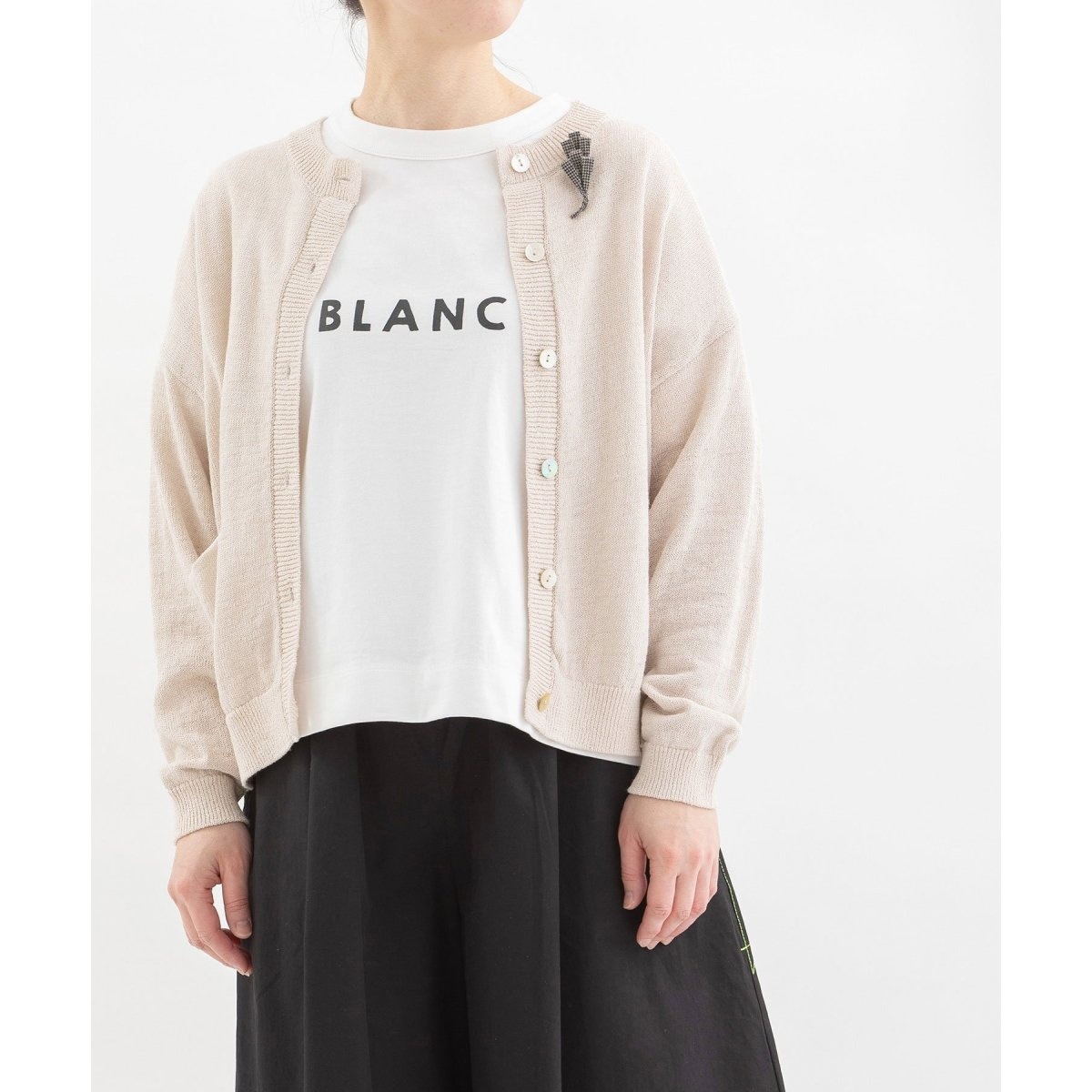 カットジョーゼット ロングカーディガン | ホコモモラ(JOCOMOMOLA