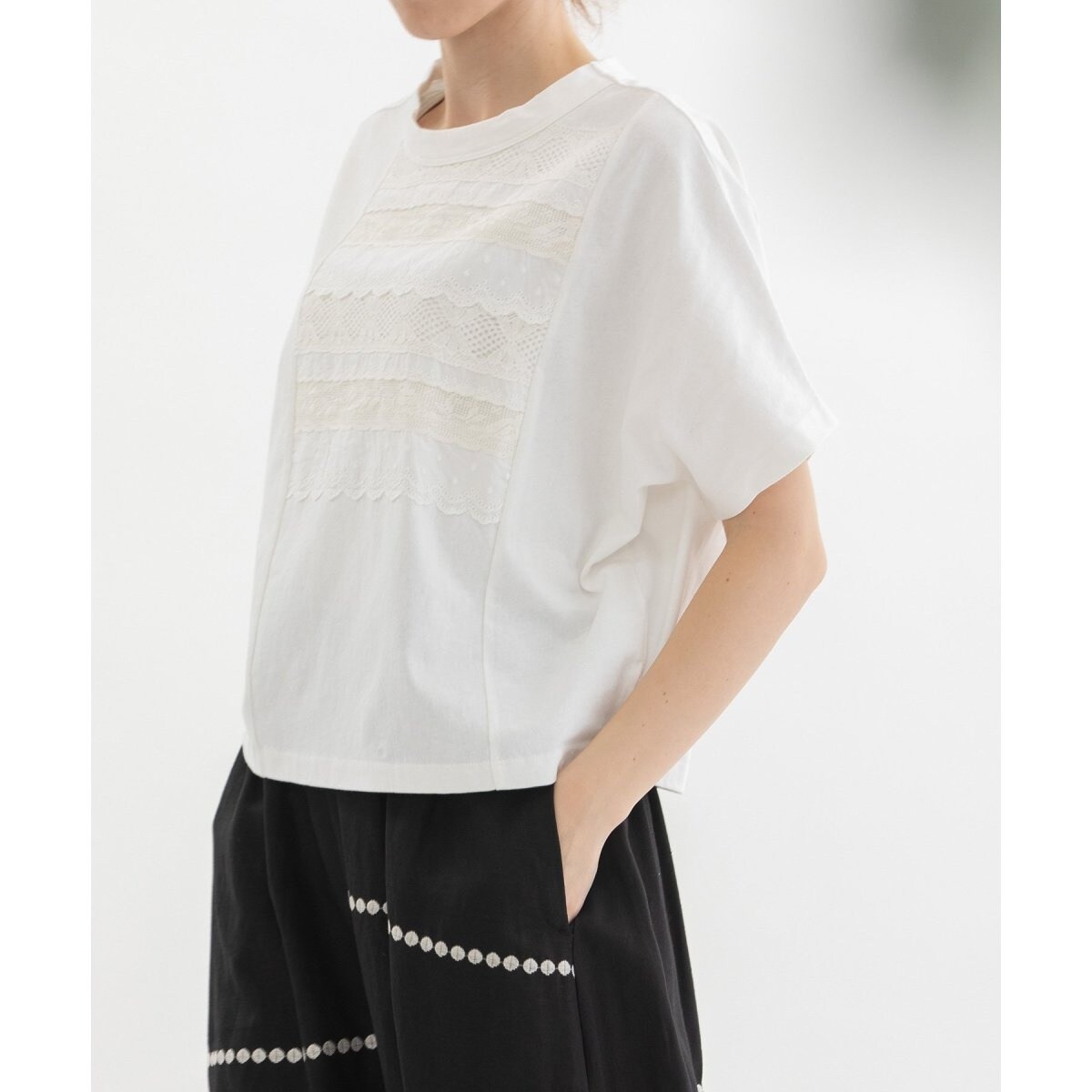 Clocheレース叩きシャツ SUMMER SALE】Clocheレース叩きシャツ | COO ONLINE