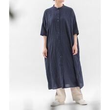Clocheふんわりグレンチェックワンピース