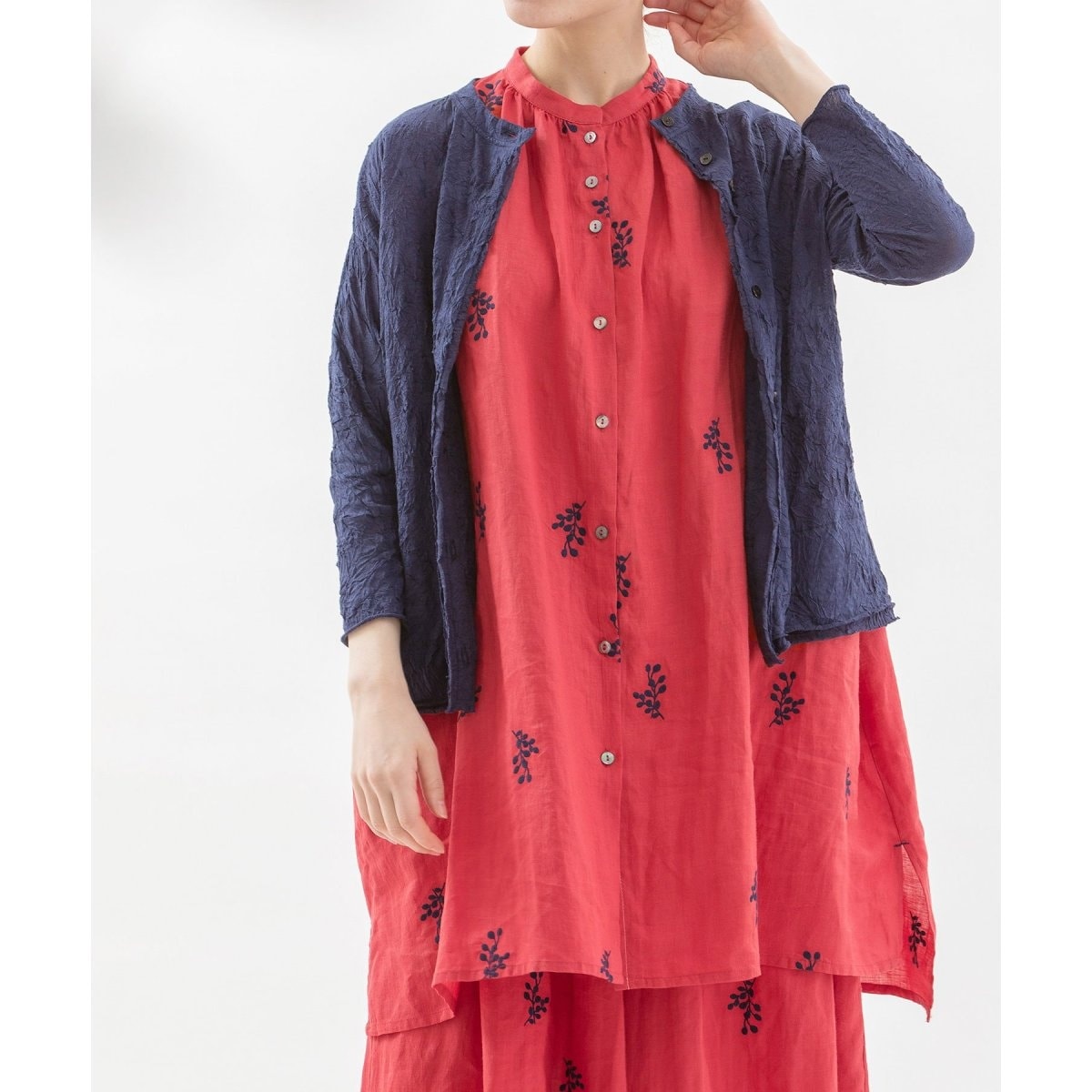 ノップドゥノッド（nop de nod）/ワッシャー天竺カーディガン ワッシャー天竺カーディガン | ノップドゥノッド(nop de nod) | マルイ