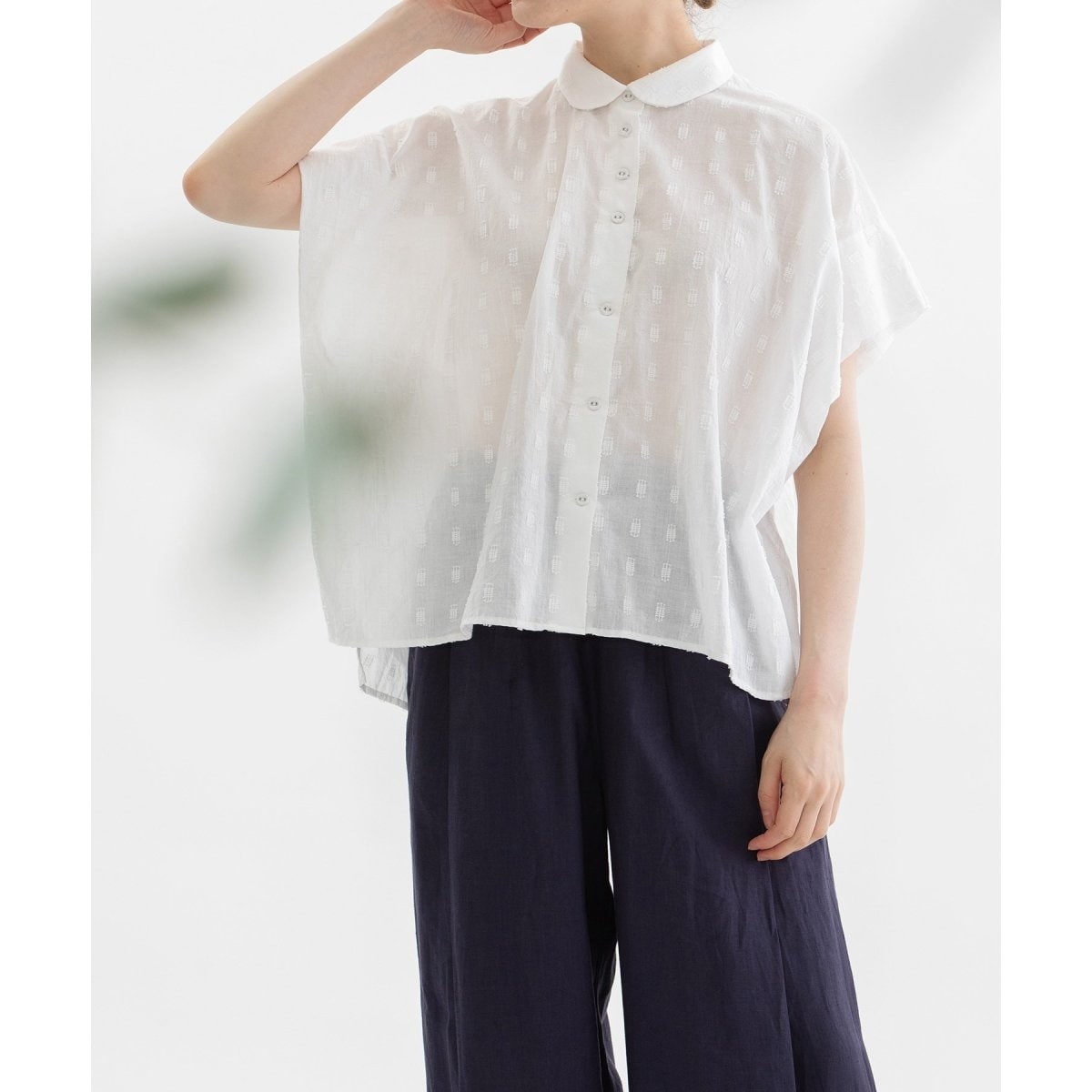 タック入りワッシャーブラウス | アル・ディ・ラ(AL DI LA) | マルイ