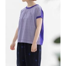 ノップドゥノッド(nop de nod)の布帛フレンチスリーブTシャツ