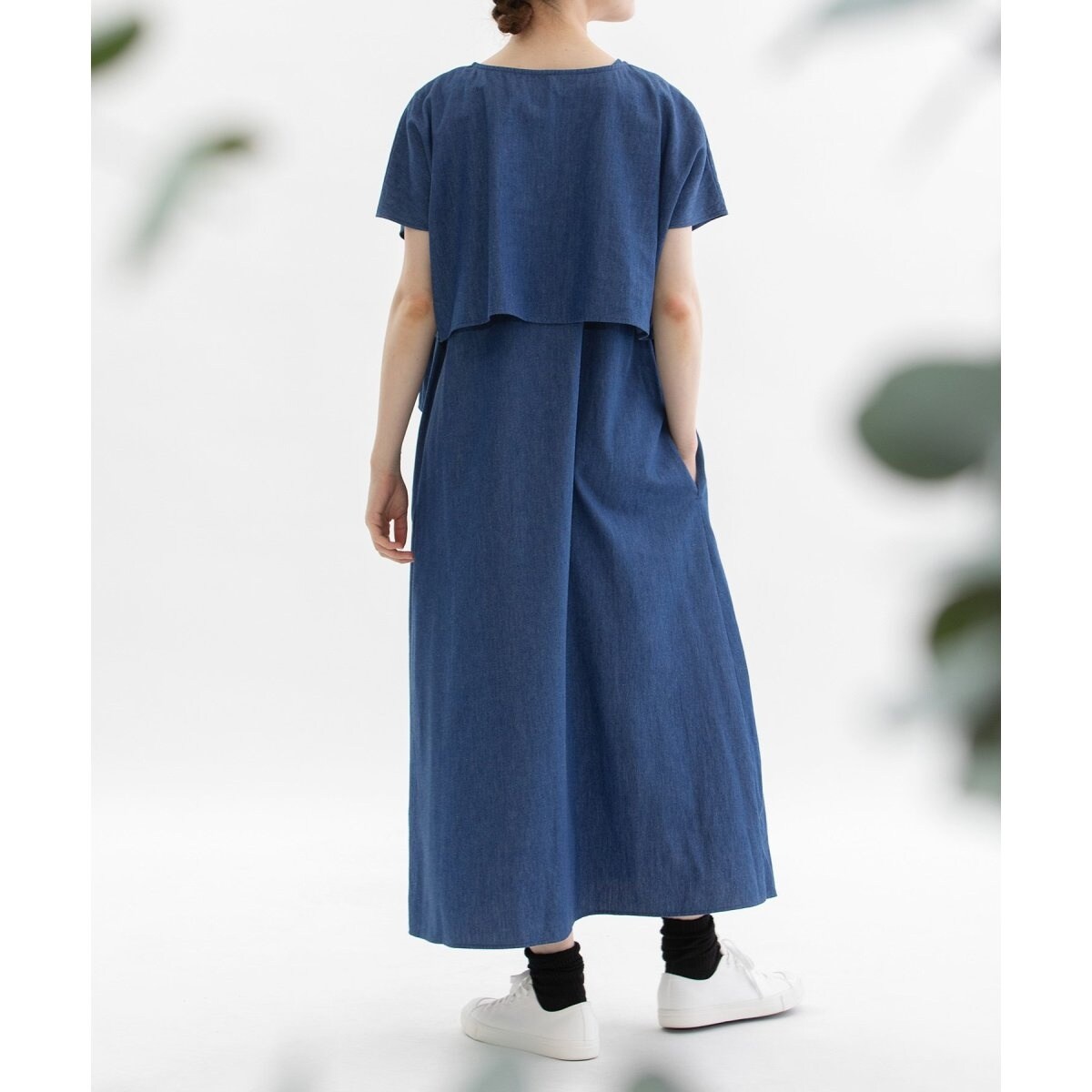 2wayラッフルワンピースアンサンブル