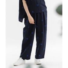 ノップドゥノッド(nop de nod)のPommeリネンレーヨンpolka刺繍ボリュームタックパンツ