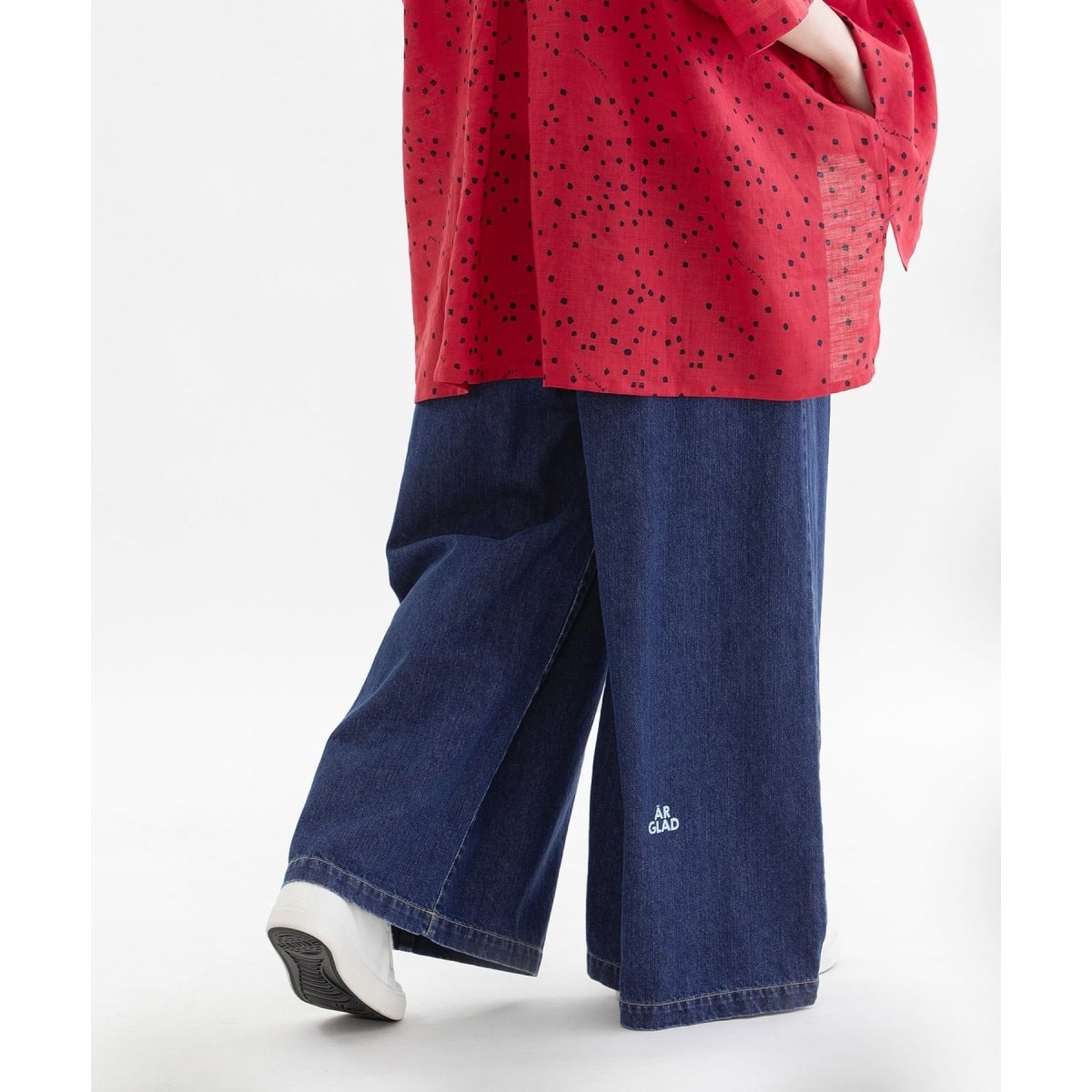 ノップドゥノッド（nop de nod）/デニムボリュームパンツ デニムボリュームパンツ | ノップドゥノッド(nop de nod) | マルイ