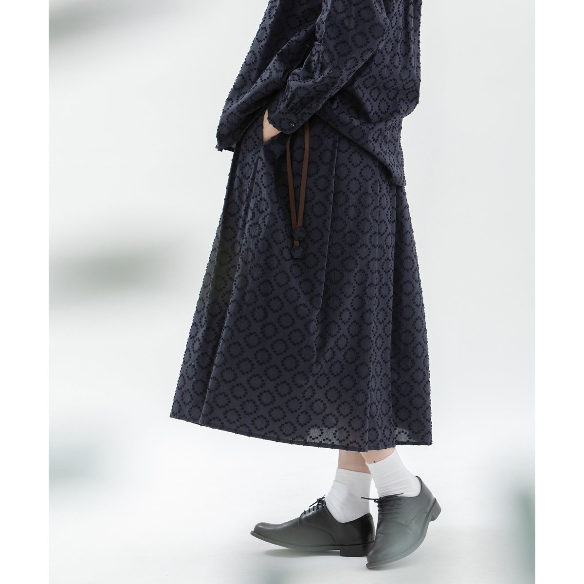 別珍タックプリーツスカート | ノップドゥノッド(nop de nod) | マルイ