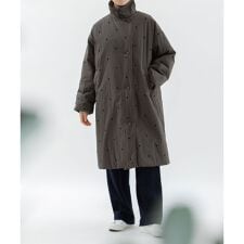 フロッキーpolka中綿3wayカラーコート