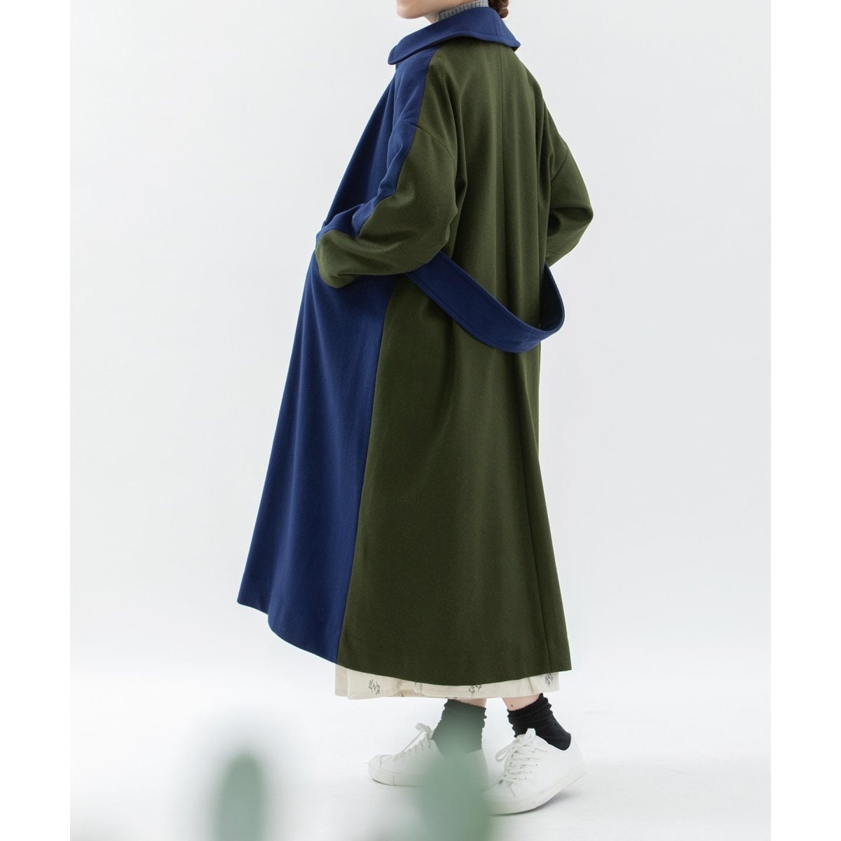 Spick and Span W/NyZIPコート ネイビー Spick & Span（スピックアンドスパン）の「W/NyZIPコート（ブルゾン