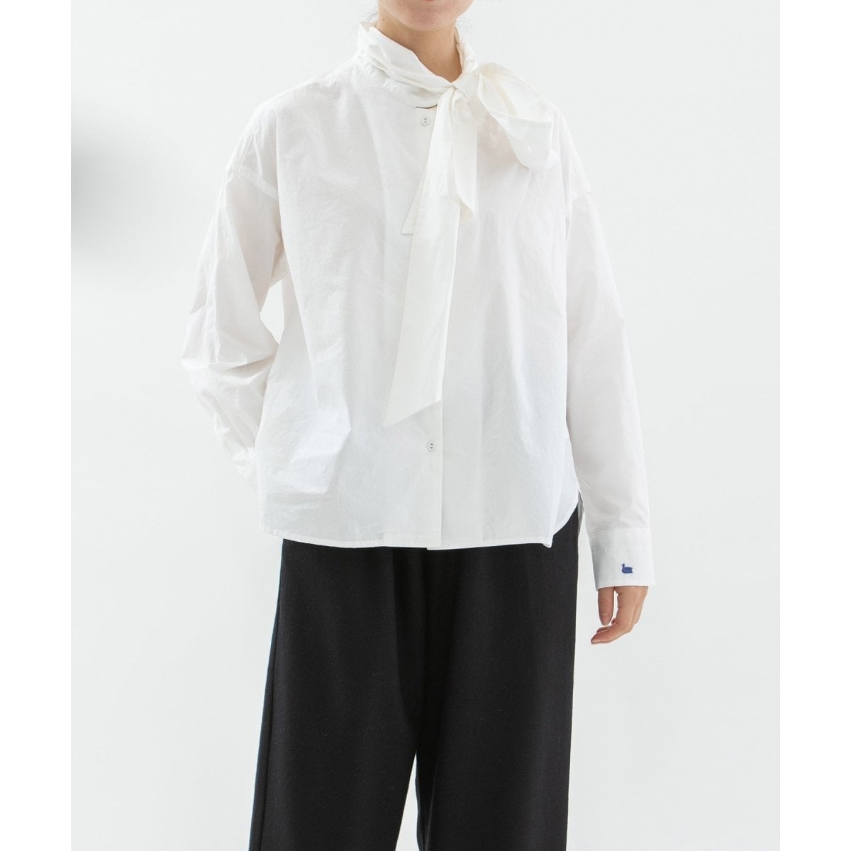 刺繍衿タイプライターシャツ | ノップドゥノッド(nop de nod) | マルイ