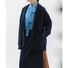 ウール圧縮天竺ジャケット