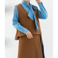 ウール圧縮天竺ベスト