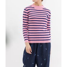 オーガニックコットン総針ボーダー