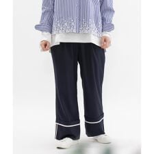 TRサージロールアップパイピングパンツ