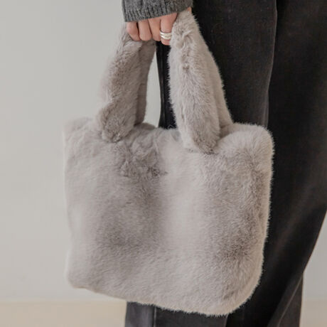 フェイクファートートバッグ ユヌマンション Unemansion 23 61 0007 ファッション通販 マルイウェブチャネル