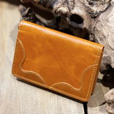 カードケース ／ 名刺入れ ／ イタリアンレザー ／ 牛革