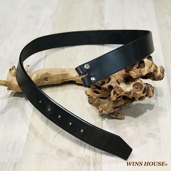 ウインズハウス（WINS HOUSE）/ショルダーレザー ベルト / 牛革 / 1枚革 / 日本製 /40mm幅 32インチ ショルダーレザー ベルト / 牛革 / 1枚革 / 日本製 /40mm幅 32インチ