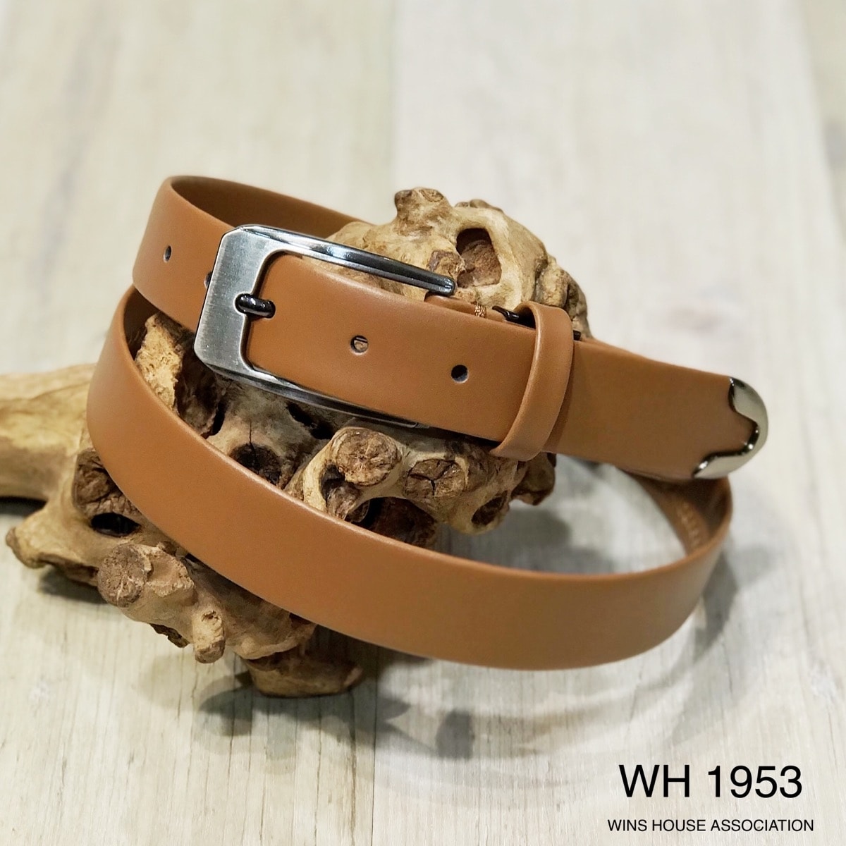 【表裏本革】ソフトレザービジネスベルト