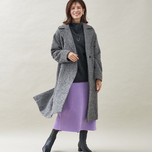 SLOBE IENA ECO WOOL チェスター　イエナスローブ ECO WOOL チェスターコート | スローブ イエナ(SLOBE IENA