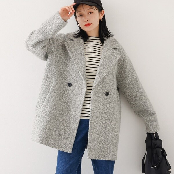 おっさ　スピック&スパン　【TICCA /ティッカ】ショートピーコート TICCA /ティッカ】ショートピーコート | スピック＆スパン(Spick and