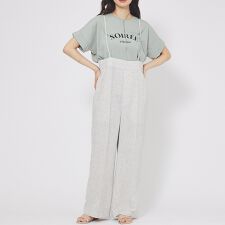 【セットアップ対応】ライトツイードサスペンダーパンツ