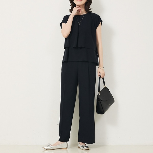 2点セットアップ/エニデイカセット・サマー】ジョーゼット ブラウス