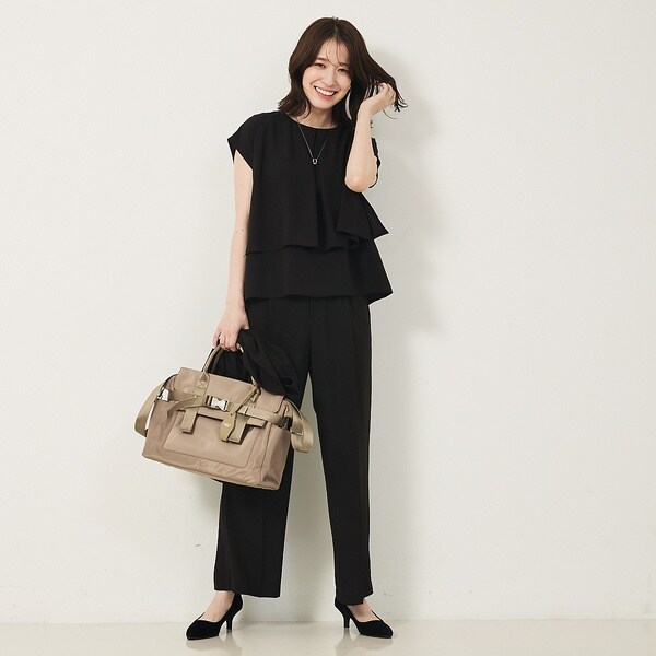 2点セットアップ/エニデイカセット・サマー】ジョーゼット ブラウス