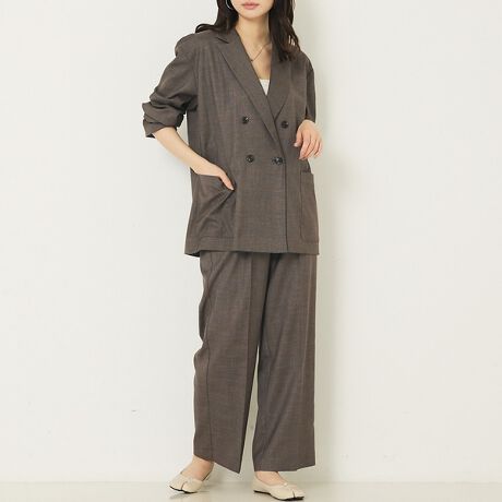 [^ԁF72519090058]yDesignzԐlC̃_uWPbg̃ZbgAbvNoI▭ȃTCYŃLCڃV[ɂXbL傫ȂTCY̓JWAɃYCNȒȂ܂܂ByFabriczH炵J[̃O`FbN̐ngpBnȂA߂璅Ă܂ByĂƂ\ʊŒSnQBySizezWPbg͑SēTCYłBpc3TCY炨Iт܂B