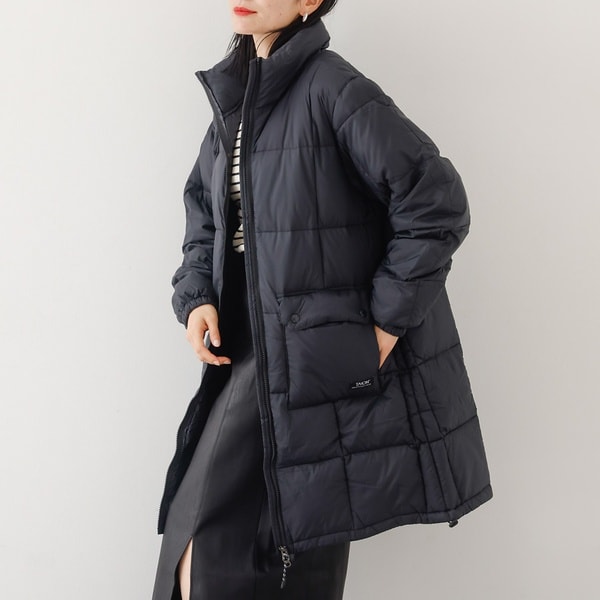 ◇【WEB限定】【TAION/タイオン】別注ダイヤキルト×ボアロングダウン