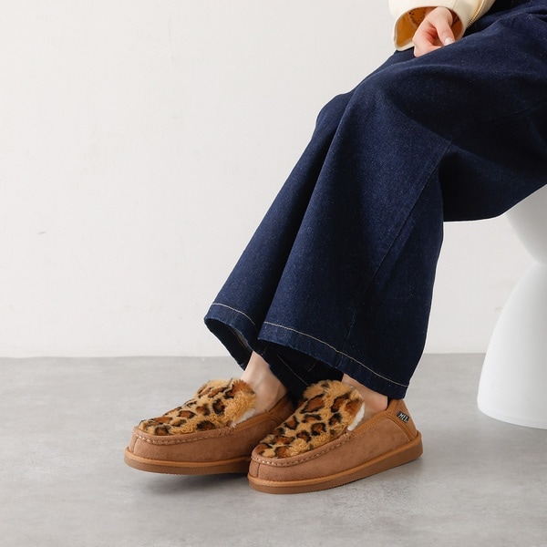 [}C]MEI FUR MOCCASIN SHOES/AonEX }Biabahouse maviej L