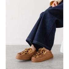 MEI FUR MOCCASIN SHOES
