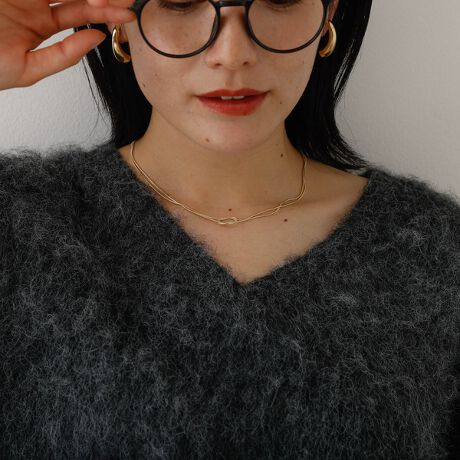 [^ԁF72519060001]yDesignzVvłāA肱mbgfUC̃V[glbNXBPȂؚȃXl[N`F[͎񌳂DoĂ܂BymaterialzƂĂytSn̐^JfގgpBgpɊzŐ@ĂƎ܂ByStylingz~̏dȂ肪ȃX^COfRegbvX~V[glbNXŎdグĔô