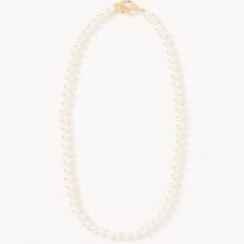 【オケージョン対応】シングルパールネックレス/きれいめ/大人カジュアル