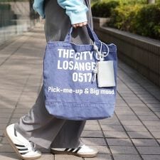 【CONTROL FREAK/コントロールフリーク】WASHED LOGOトート