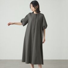 キャスト コロン(CAST:)の【オンでもオフでも活躍】ボリュームスリーブサッカーワンピース