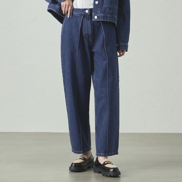 着回し抜群】フォルムデニムパンツ | キャスト コロン(CAST:) | マルイ