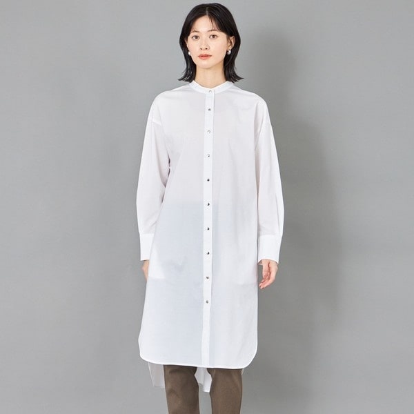 Loulou Willoughby ルルウィルビー ビッグカラーロングシャツ LOULOU WILLOUGHBY】ビッグカラーロングシャツ（シャツ/ブラウス