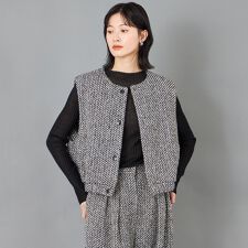 【CAST COLON】ツィードベスト