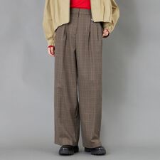 キャスト コロン(CAST:)の【CAST COLON】ツータックチェックイージーパンツ