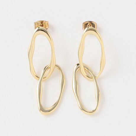 ダブルチェーンピアス キャスト コロン Cast N5v ファッション通販 マルイウェブチャネル