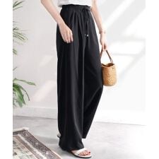 クラシカルエルフ(Classical Elf)の綿100％！大人上品なイージーカットフレアパンツ