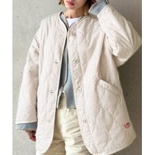 クラシカルエルフ(Classical Elf)の【2025AW新色追加】《JaVaジャバ コラボ》大人のこなれ感。ノーカラーキルティングコート