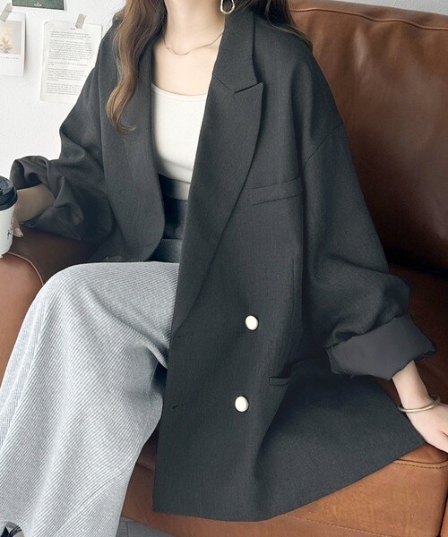 ショート丈ダブルボタンジャケット | ウィルセレクション