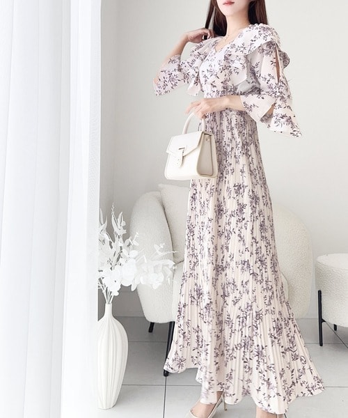 MILKFED.（ミルクフェド）の「LAYERED SLEEVE DRESS（ワンピース