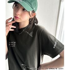 【Sanrio characters/サンリオキャラクターズ】サンリオキャラクターズ刺繍半袖Tシャツ