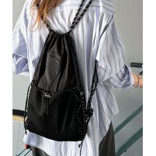 《JaVaジャバコラボ》軽量×大容量。メッシュ使いドローコード ナップサック